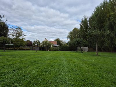 ✨ Entretien complet d’un grand terrain – Tonte & finitions impeccables ✨
Sur cette parcelle spacieuse, nous avons réalisé une tonte soignée avec un passage régulier pour obtenir un gazon uniforme, propre et parfaitement aligné.
Les arbres fruitiers et d’ornement ont été dégagés proprement pour mettre en valeur l’ensemble du jardin tout en conservant un aspect naturel et harmonieux.
🌱 Résultat :
Un terrain net, aéré, avec une herbe dense et uniforme, prêt pour profiter du jardin en toute saison. Entretien complet d’un grand terrain à Tours avec tonte soignée, alignement régulier et mise en valeur des arbres.